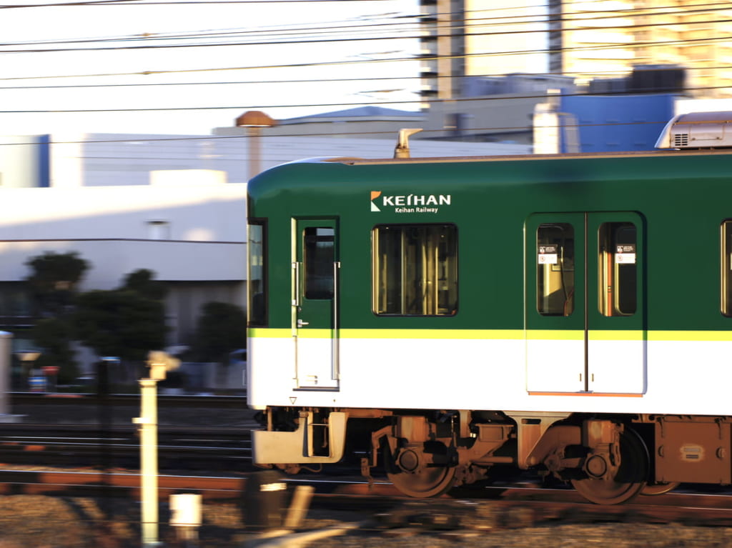 京阪電車　人身事故