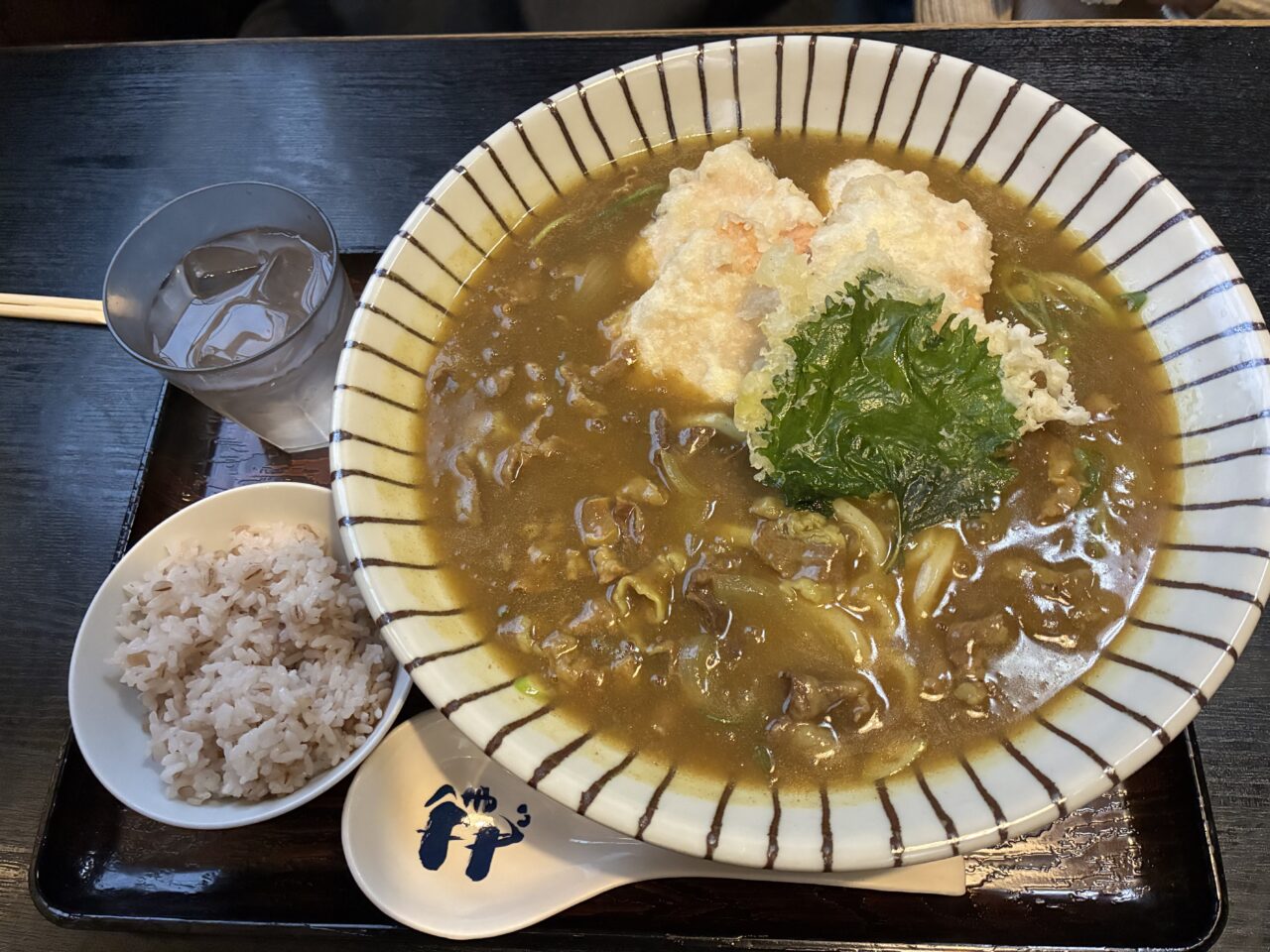 甲斐田新町のうどん釜盛