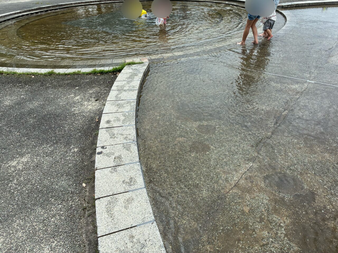 中の池公園の噴水