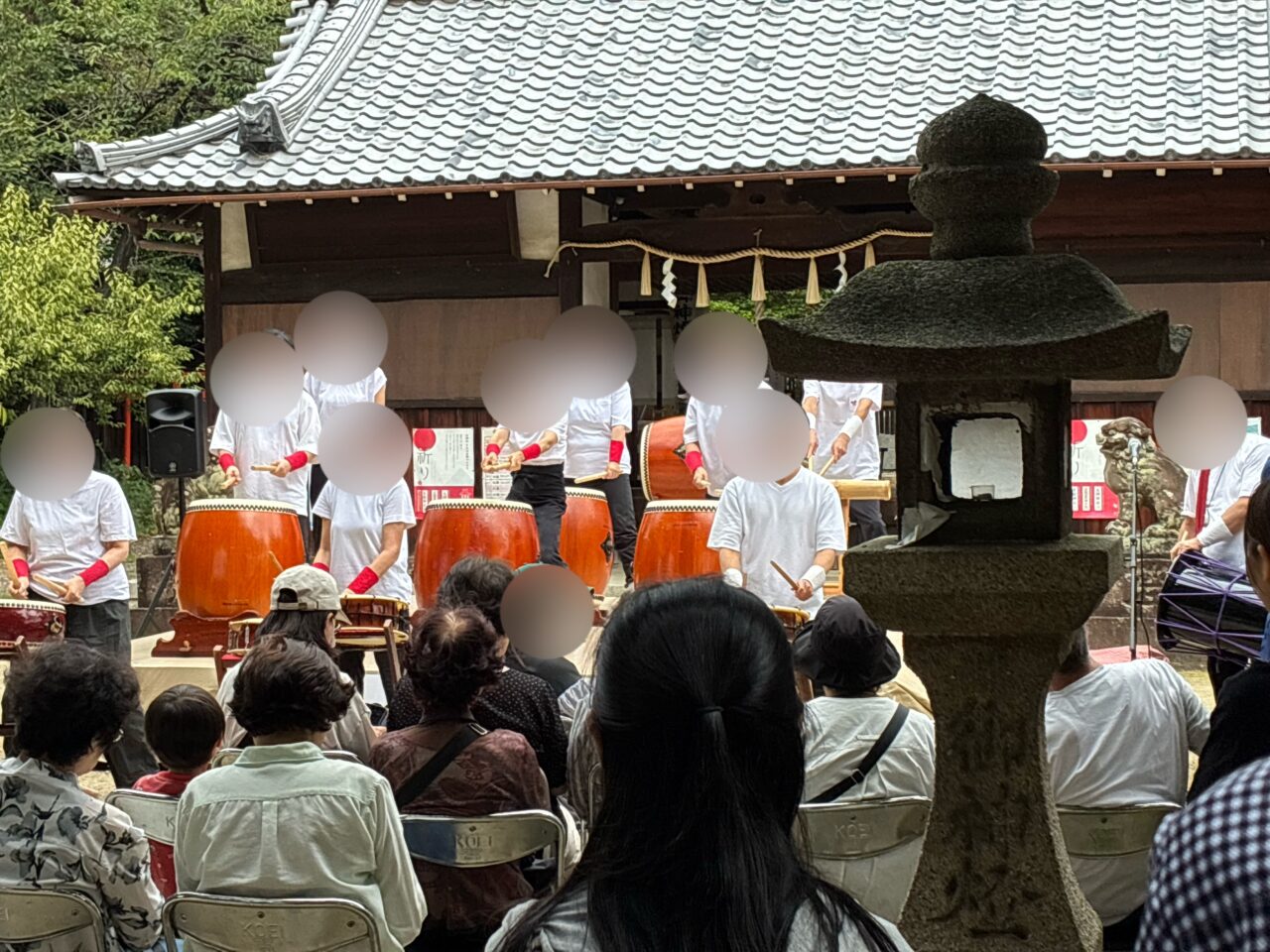 二ノ宮神社で鎮魂か祭